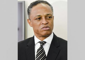 Franck Nguema, ministre de la Jeunesse et des Sports, © Droits réservés.