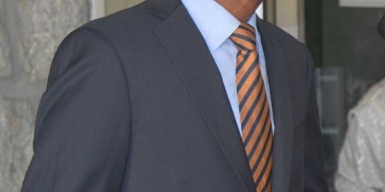 Jean Gaspard Ntoutoume Ayi, Vice-président et Porte-parole de l'Union nationale. / D.R