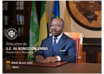 DISCOURS À LA NATION D’ALI BONGO ONDIMBA CE SOIR : au menu de son adresse, l’adhésion du Gabon dans le Commonwealth.© D.R.