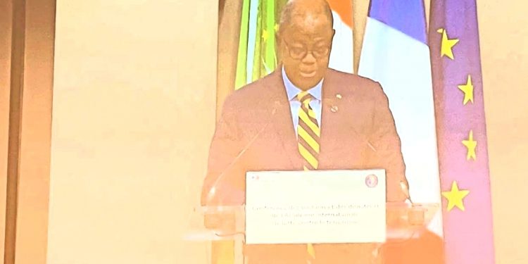 « le Gabon est grand soutien de l’Académie Internationale de lutte contre le terrorisme », Michaël Moussa Adamo. © D.R.