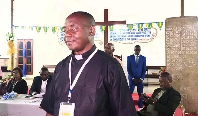 Louis Sylvain Allogo Engo : nouveau Président de l’Eglise Evangélique du Gabon (EEG). © D.R.