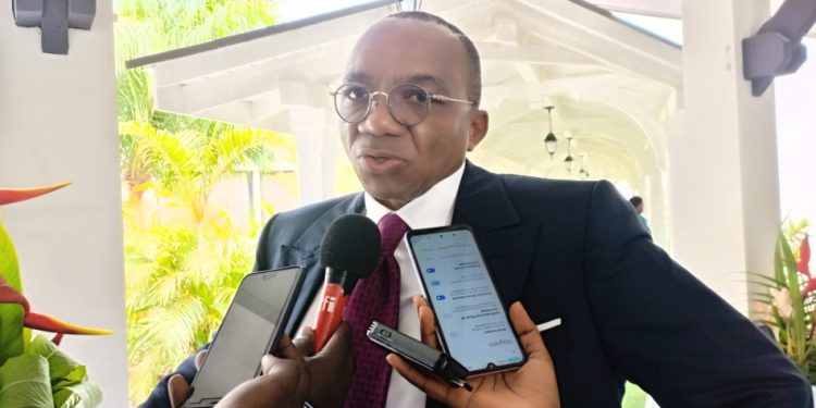 "nous sommes dans une facilité de confort de la gouvernance de notre monnaie" Célestin Tawamba à propos du FCFA. © DR.