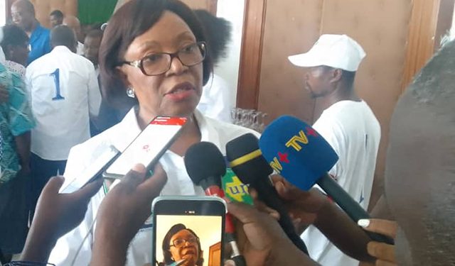 «2023, année de toutes les élections se présente comme notre principal défi», a déclaré Madame Missambo. © Gabonreview