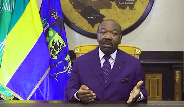 Ali Bongo, le 31 décembre 2022. © Capture d’écran/ Gabon 1ère