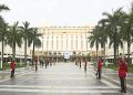 Présidence de la République, lieu où se tiennent les Conseils des ministres. © DR.