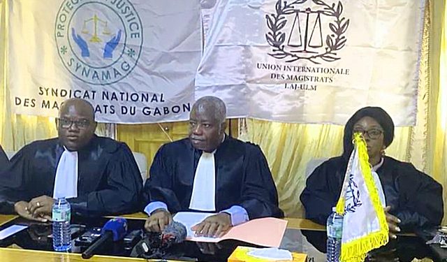 Grève des magistrats | Le Syndicat national des magistrats du Gabon accuse le gouvernement d'immobilisme. © Le Confidentiel.