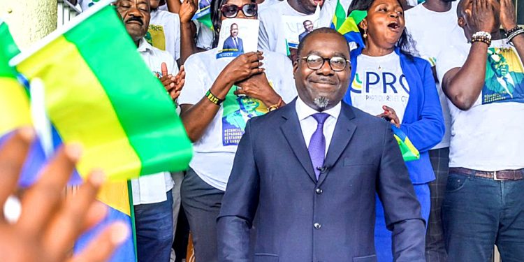 Présidentielle gabonaise 2023 | L'opposant Thérence Ngnembou Moutsona se lance dans la course à la présidentielle © Le Confidentiel