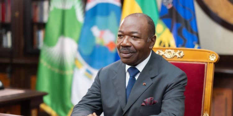 Discours du 17 août à la Nation : Ali Bongo Ondimba se présente en président-candidat © Twitter presse présidentielle.