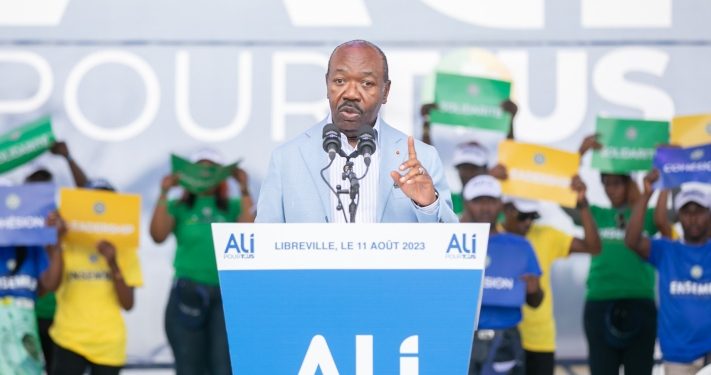 Ali Bongo Ondimba : "je suis investi d’une mission : celle de faire du Gabon un grand pays" © Le Confidentiel.
