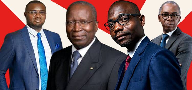 Au Gabon qui tient désormais les bourses de l’Etat ? / Montage Le Confidentiel.