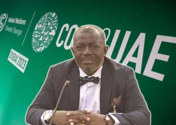 Nicaise Moulombi : Le président de la Transition « Oligui Nguema a tout à fait raison », au sujet de l’injustice climatique / Montage Le Confidentiel.