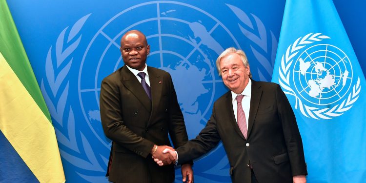 Gabon/ONU : à New-York échange fructueux entre Oligui Nguema et António Guterres / Presse présidentielle.