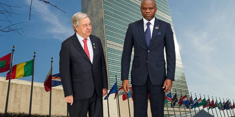 Gabon/ONU : Brice Clotaire Oligui Nguema attendu aux Etats-Unis par António Guterres / Montage Le Confidentiel.
