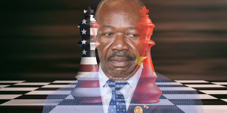 Le Bras de fer qui oppose les Etats-Unis à la Chine à l’origine de la fin du régime d’Ali Bongo Ondimba ? / Montage Le Confidentiel.